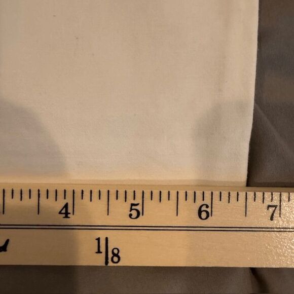 Liz Claiborne EMMA Cropped Trousers White Mid Rise Dressy or Casual Size 10 - Picture 11 of 12